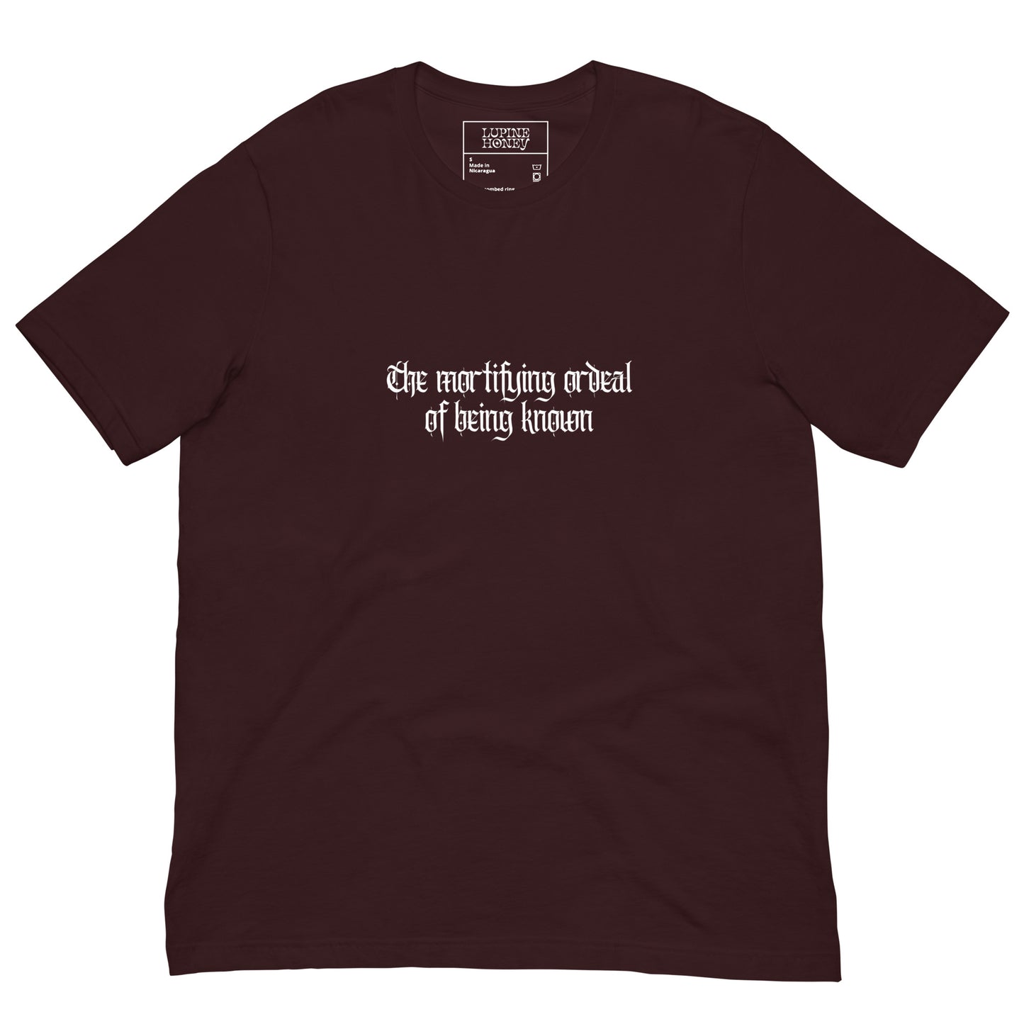 Mortifying Ordeal Unisex t-shirt