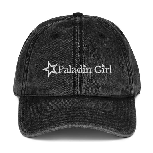 Paladin Girl Vintage Cotton Twill Cap