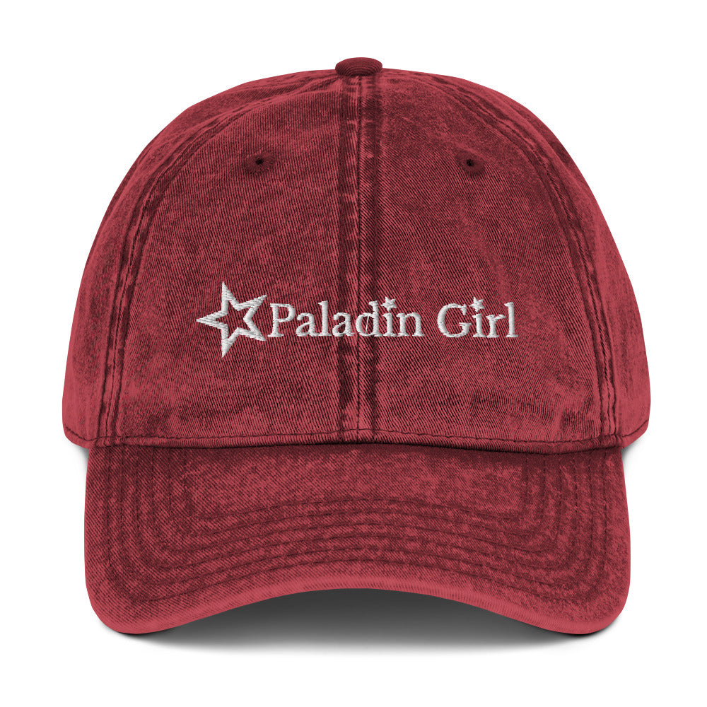 Paladin Girl Vintage Cotton Twill Cap