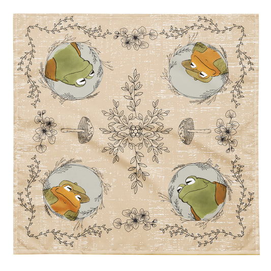 Frog and Toad bandana