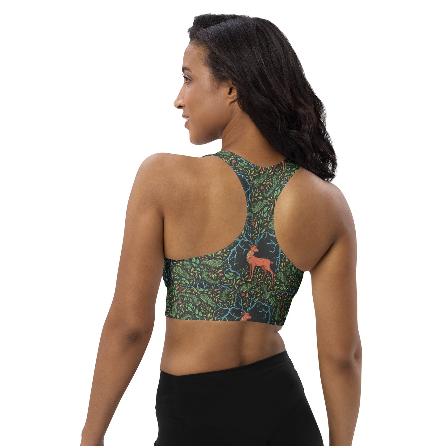 Deerly Beloved sports bra