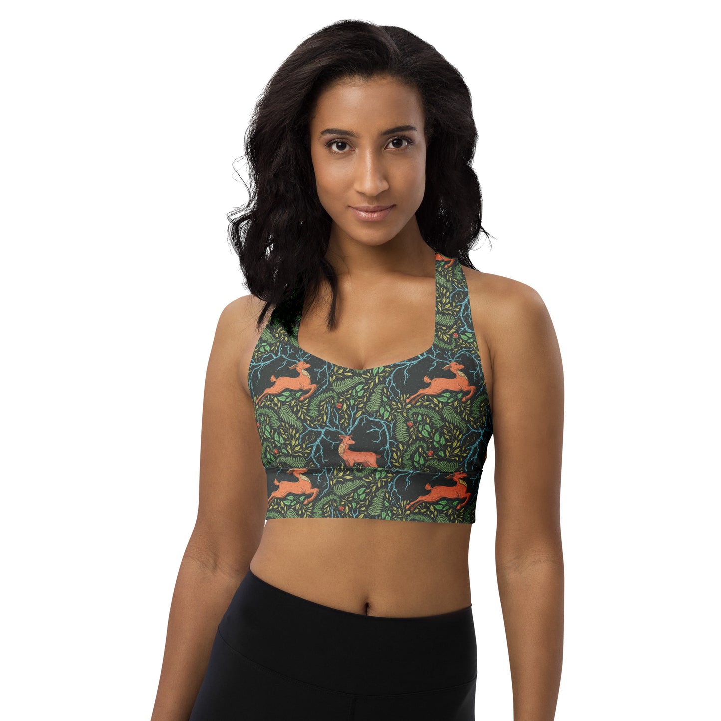 Deerly Beloved sports bra