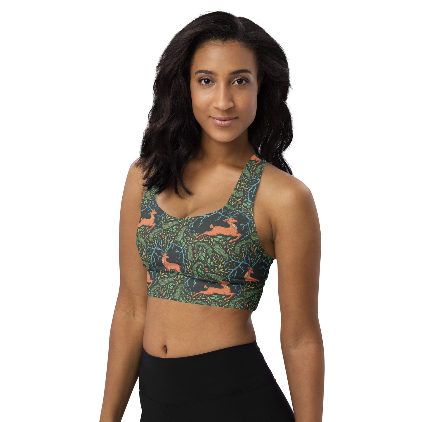 Deerly Beloved sports bra