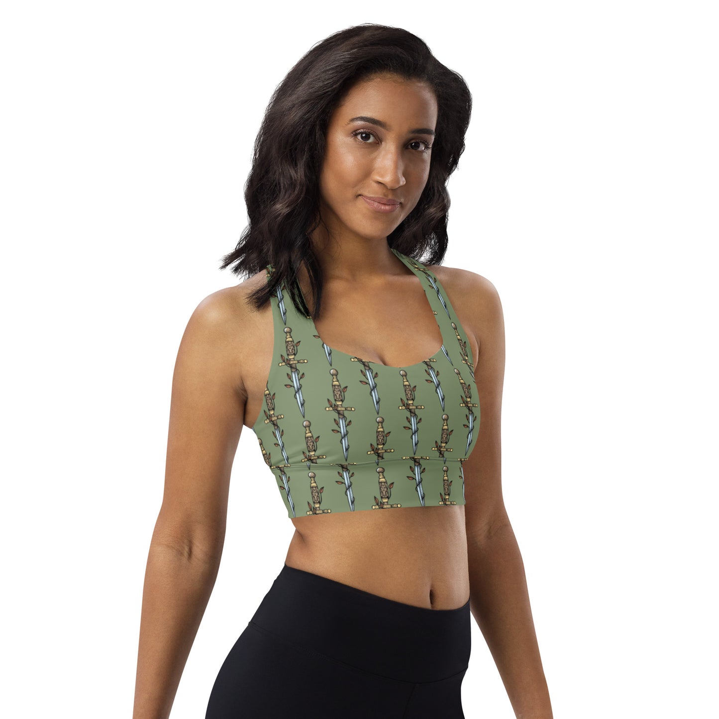 Dagger Longline sports bra