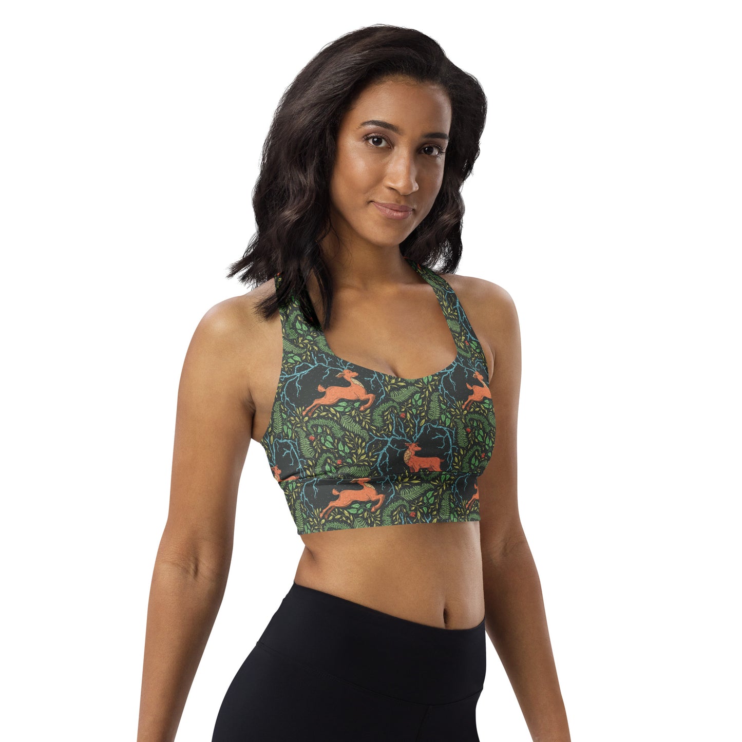 Deerly Beloved sports bra