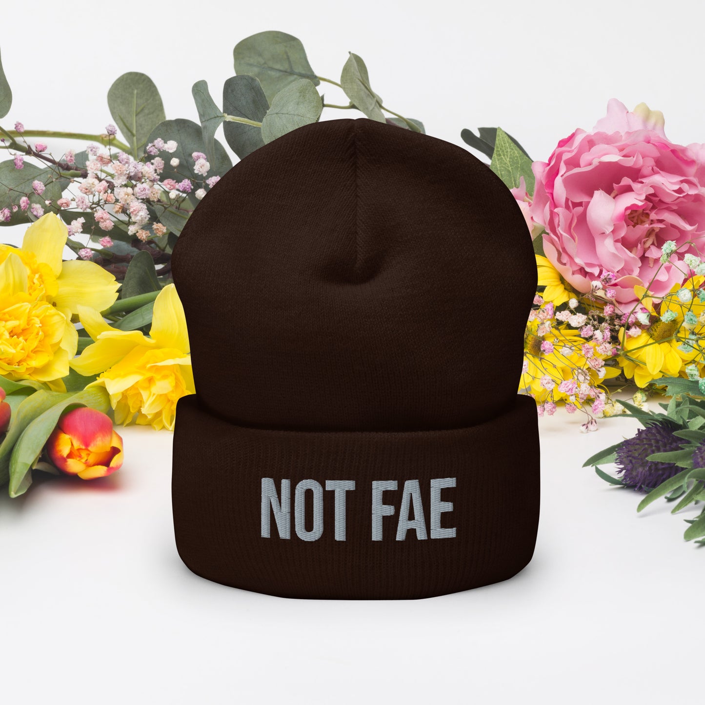 Not Fae Cuffed Beanie