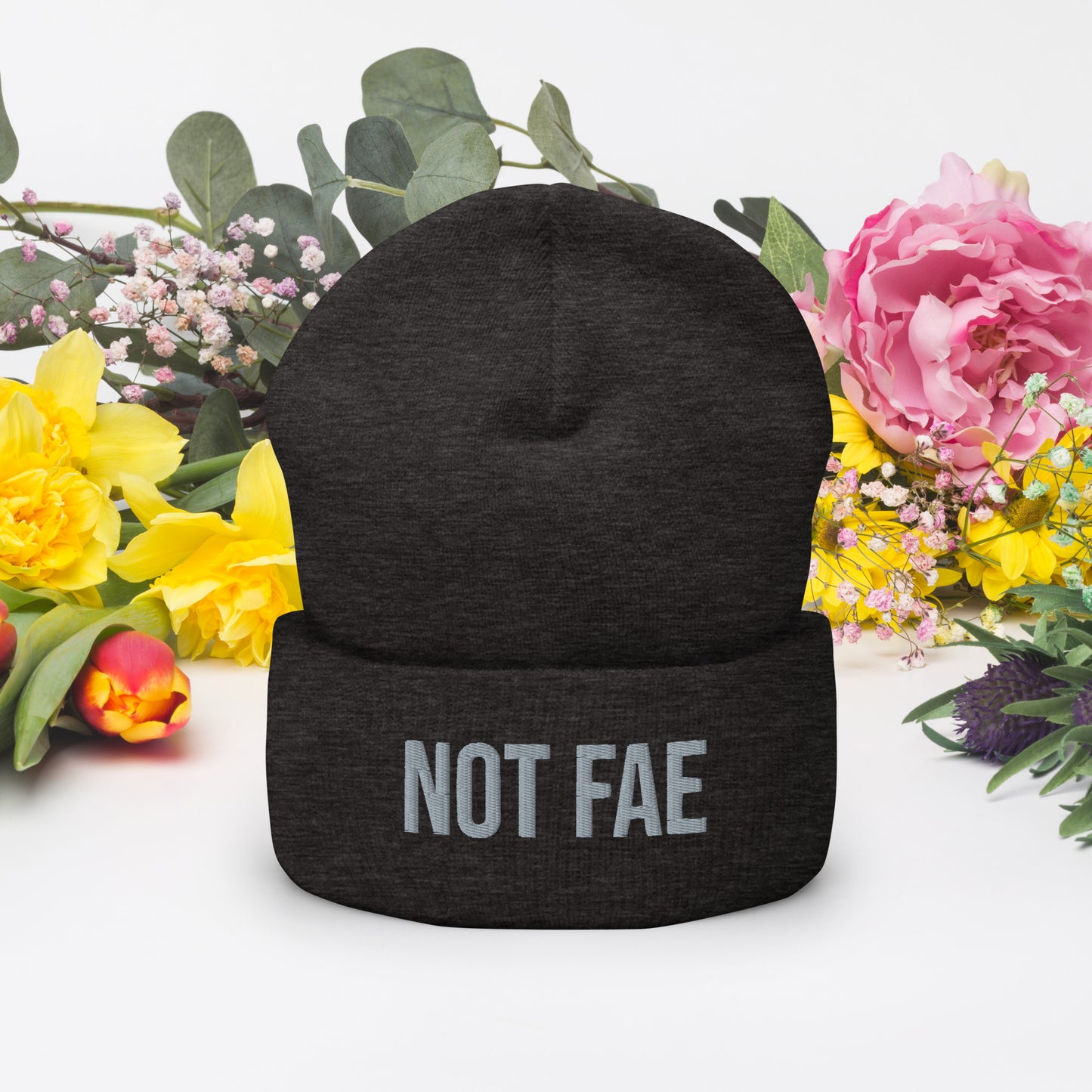 Not Fae Cuffed Beanie